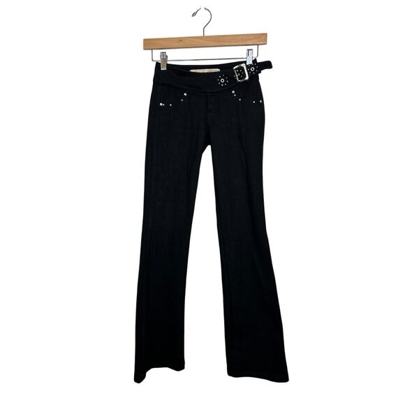 Vanilla Jeans Denim - Vanilla Jeans Made in Peru Women's Black Juniors Size 1 Western